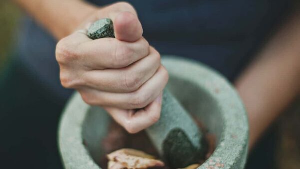 Pestle and mortar